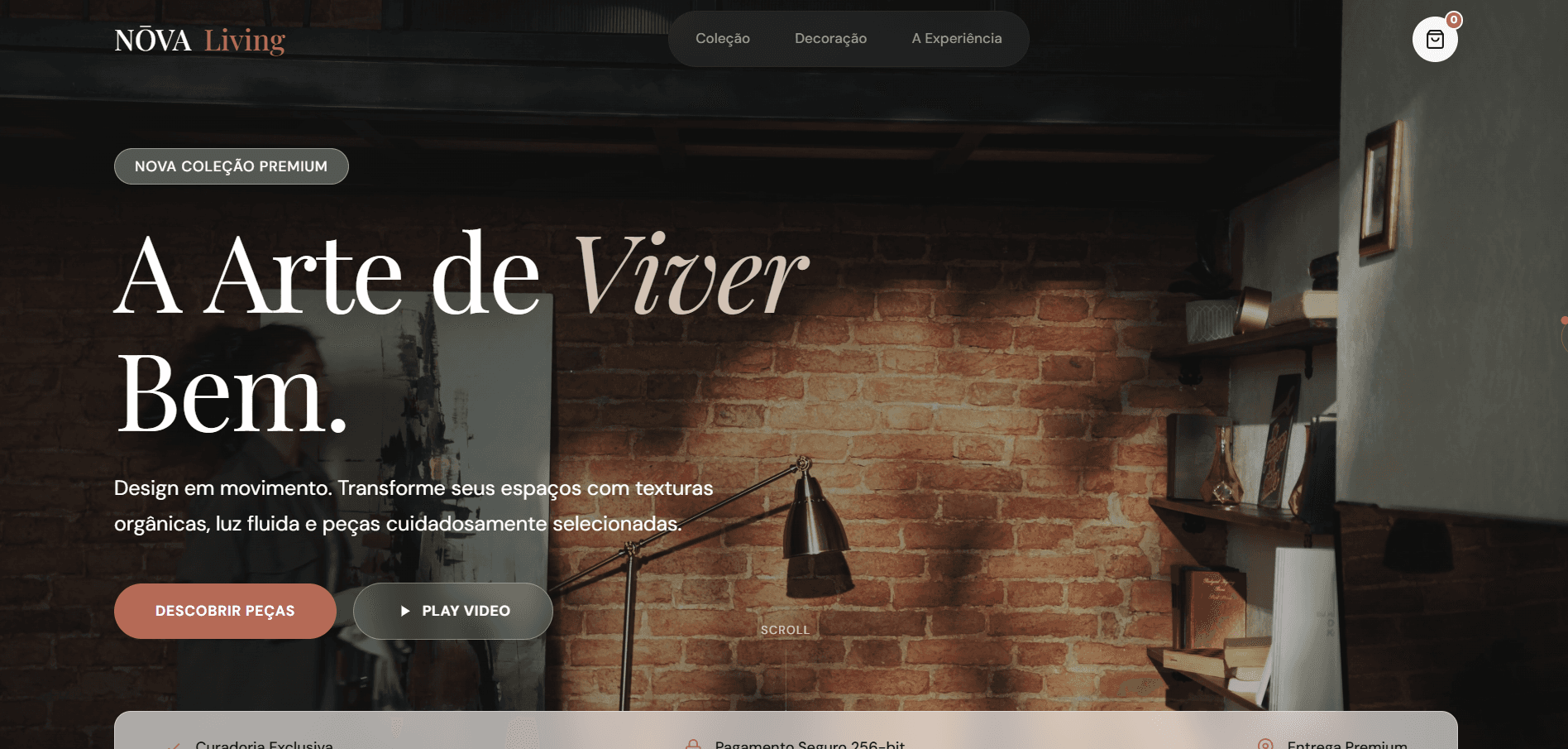 Nova Living — projeto desenvolvido pela Arvex Agency, Boa Vista RR